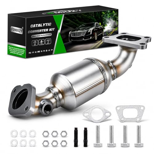 FOMIUZY Front Left Catalytic Converter Kit Direct-Fit Chevy Impala 2014 2015 2016 2017 2018 2019 2020 Cadillac XTS 2013-2019 3.6L V6