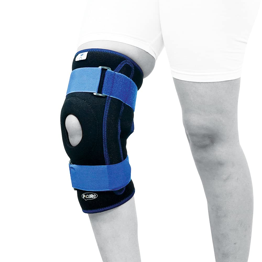 P+caRe Adjustable Knee Support with Stays Patella Neoprene Amazon.in