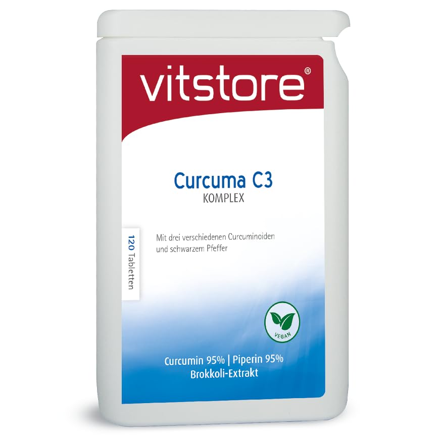 Curcuma C3 Komplex 120 Tabletten - Unterstützt die reinigende Wirkung der Leber