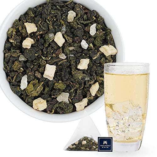 Taimei Teatime Organic Earl Grey Black Tea Bag (20Count/60G)+White Peach Oolong Tea, Premium Organic Loose Leaf Tea Bags(20 Counts|80G), Hot And Iced Tea #TOP4