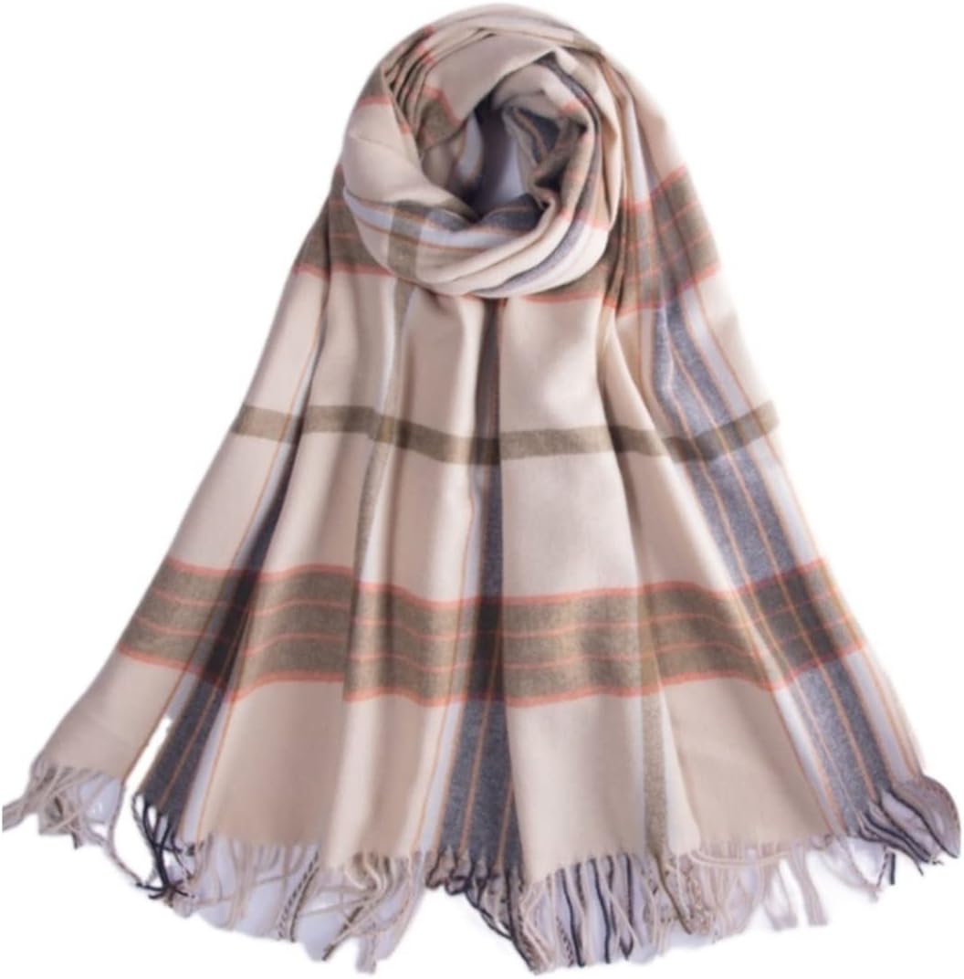 Scarf Shawl Scarves Wraps Long Scarf Women Man Scarf Male Neckerchief Neck Men Plaid Blanket