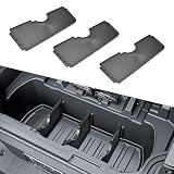 HGWEI Trunk In-Bed Dividers Compatible with 2017-2026 Honda Ridgeline Accessories Trunk Cargo Organizer Tailgate Rear Insert Compartment Tray (3Pcs)