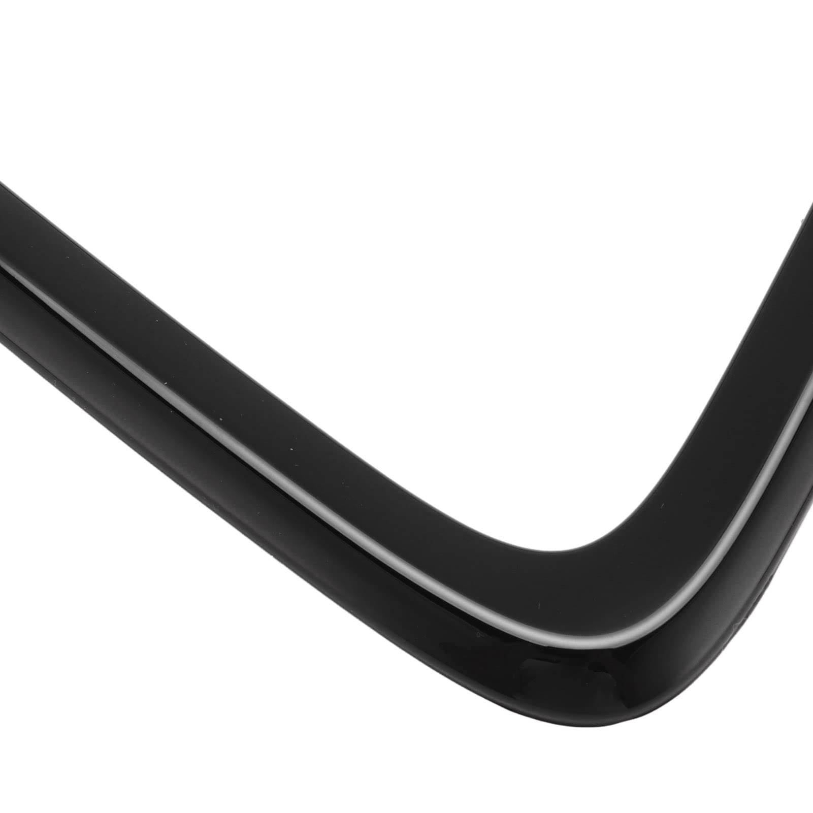 2 Pezzi di Rivestimento della Copertura della Luce Posteriore, Anelli del Telaio delle Luci Posteriori per R56 R57 R58 R59 2007-2014, Rivestimento della Cornice della Luce Posteriore Dell'auto (Nero