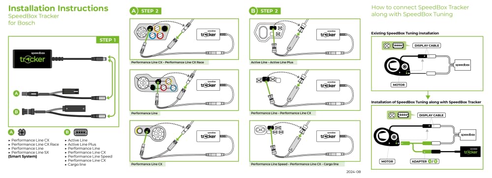 SpeedBox Tracker, Lokalizator GPS E-Bike, Kompatybilny z Bosch | System śledzenia GPS dla e-bike, Bluetooth i aplikacja SpeedBox Tracker, Kompatybilny ze wszystkimi silnikami Bosch