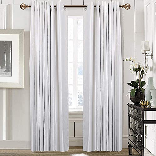 Ycolnaefllr 1 Inch Diameter Double Curtain Rod Set For Windows Drapery Double Window Treatment Curtain Rod Adjustable From 84 To 120 Inch,Resin Finials With Curtain Holdbacks Heavy Duty,Gold #TOP6