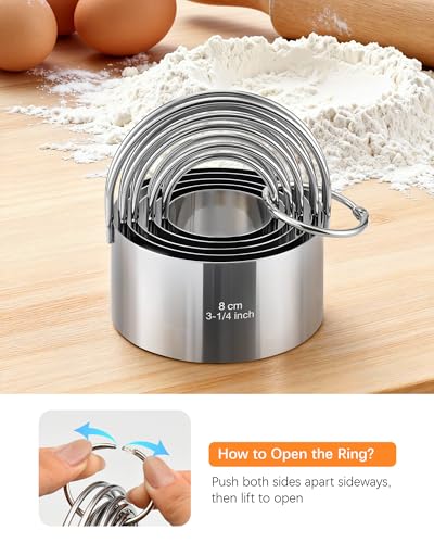 Vosturdy 5-Piece Stainless Steel Set