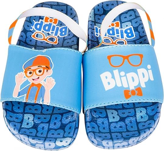 Ground Up Blippi Boys and Girls Toddler Sandals (us_footwear_size_system, toddler, numeric, medium, numeric_7)3