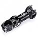 ZHIQIU -60-+60 Degree 90mm 100mm 110mm Adustable Stem Bike Fork Extender Bicycle Handlebar Rise Clamp Adaptor MTB Road Fixed Gear Aluminium Alloy Head Up Adapter Flexible
