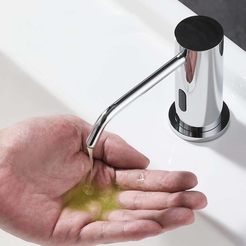 Amazon.com: Soap Dispenser for Kitchen Sink, Sensor Touchless Soap ...
