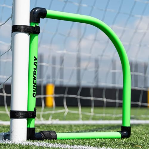 QuickPlay Goal Corner Target Frames Set of 2 - Soccer Goal Target Corners for Shooting Accuracy Training - Corner Targets for Soccer Goals with Quick Attach Straps, Carry Bag and Ground Stakes by QUICKPLAY - Image 8