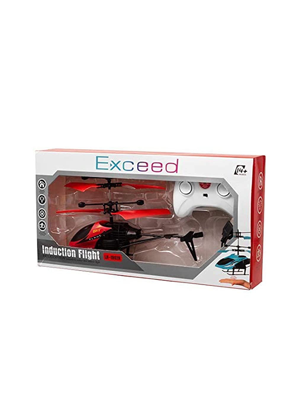 T&K Exceed Flying Helicopter Toy For Kids, Blue