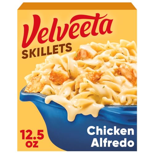 Velveeta Skillets One Pan Dinner Kit, Chicken Alfredo, 12.5 oz Box