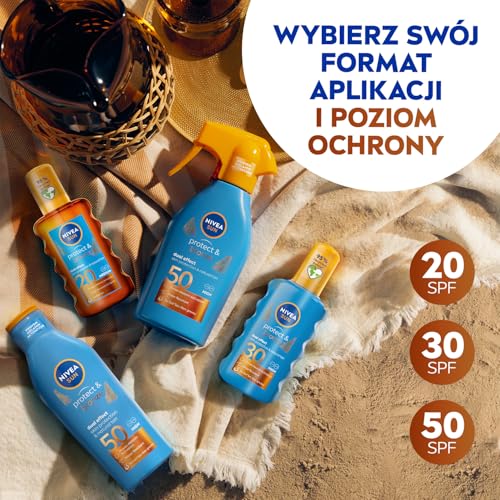 NIVEA SUN Protect & Bronze Spray do opalania aktywujący naturalną opaleniznę z wysoką ochroną SPF 30 250 ml
