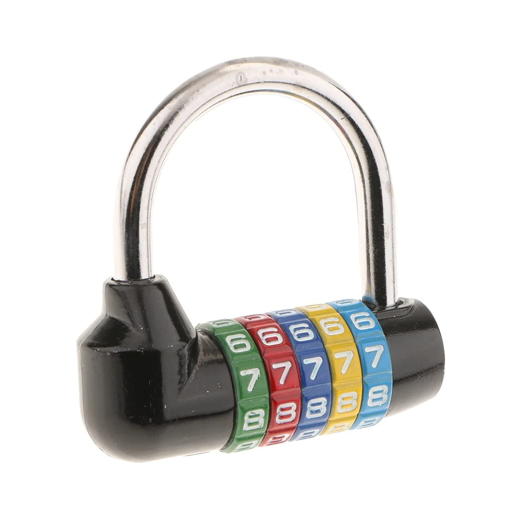 Mini candado de combinación, número de 5 dígitos CÓDIGO CÓDIGO CÓDIGO CERRADO DE COMBO(3-Pack)