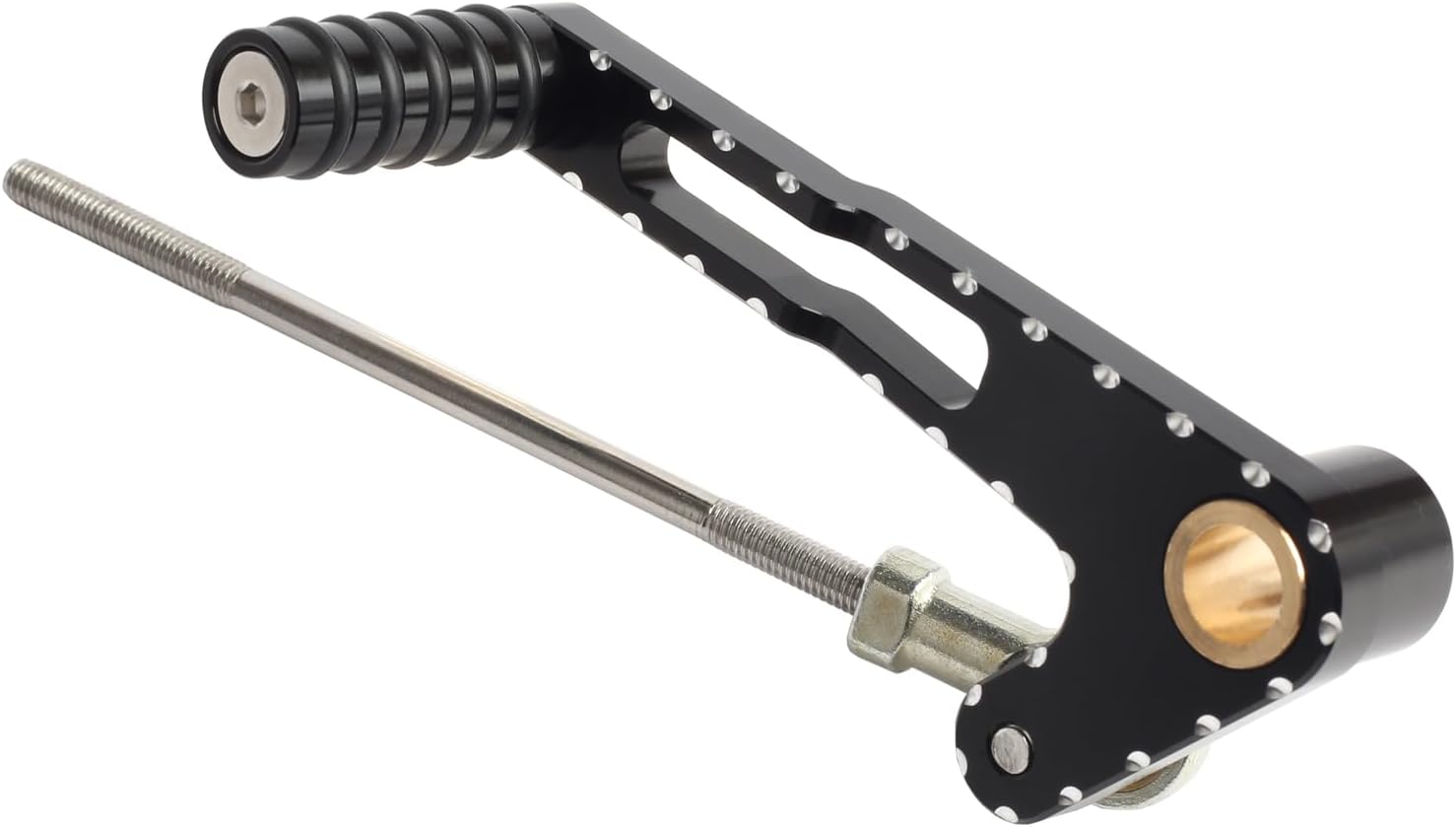 CNC Aluminum Gear Shift Lever for Suzuki Hayabusa GSX1300R 1999-2020, Motorcycle Shifter with Complete Mounting Kit, Durable Comfortable Riding Position Upgrade (Front)