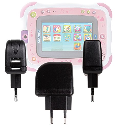 DURAGADGET Cargador con Enchufe Europeo Compatible con La Tablet De Niños Vtech...