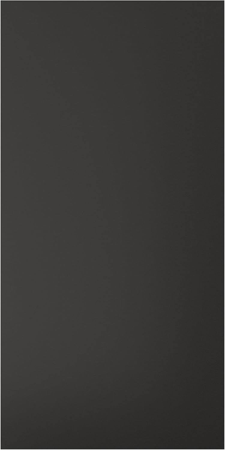 NICKEBO Door, Mat Anthracite, 60x120cm