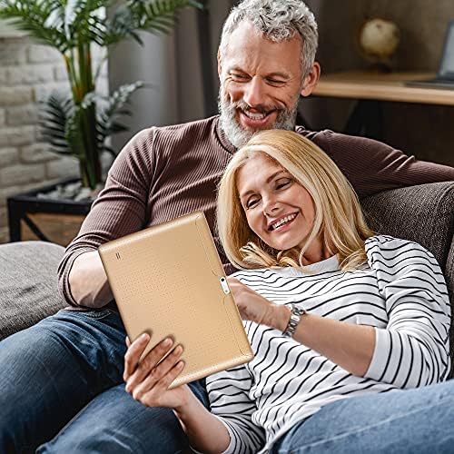 Padgene 10.1 Inch Google Android Tablet, Phablet Tablets Pad with Dual Sim Card Slot, 2GB RAM 32GB ROM(TF 128GB),10.1'' HD IPS Touch Screen, Quad Core, Dual Camera, WiFi, 6000mAh Battery