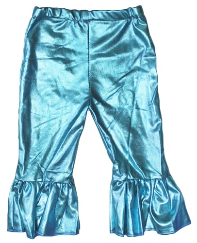 Petitebella Bling Solid Color Bell Bottoms Girl Pants Nb-8y