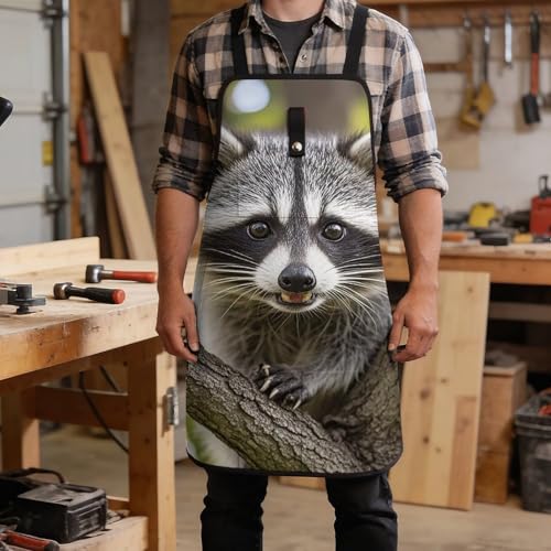 Delantal Raccoon Tool para hombres y mujeres ajustable miniatura 5
