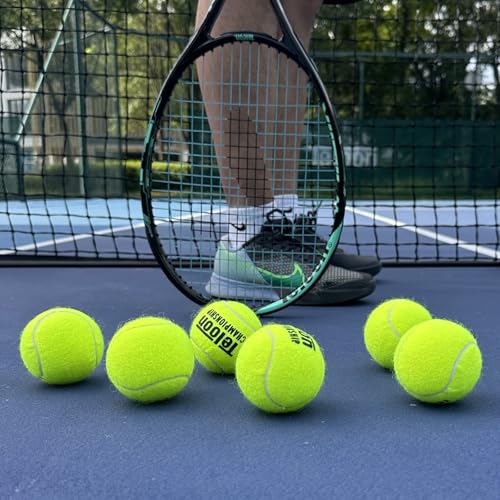image for Teloon Championship Tennis Balls - Extra Duty - Regular Duty Felt Pres