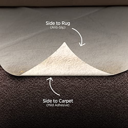 Rug Gripper Anti Slip Rug Underlay - Adhesive Polyester Rug Grippers from Rug To Carpet Anti-creep Rug Underlay for Carpet Stops Rugs from Moving - Provide Protection for Area Rugs 120cm X 180cm - Image 6