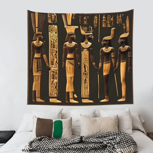 Tapiz de pared EdWal        , decoración egipcia de gran calidad para sofá 4