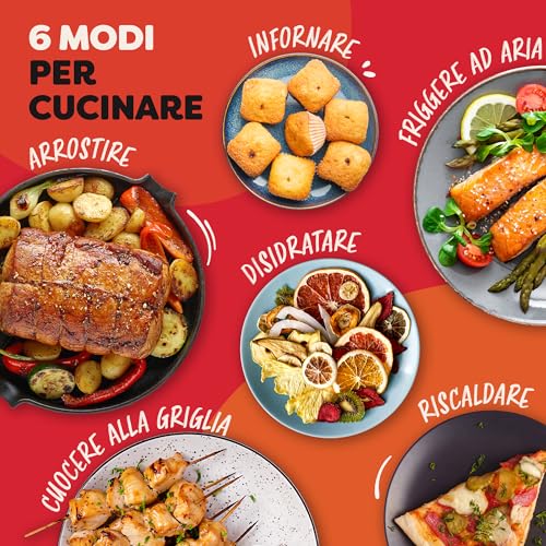 Instant Pot - Friggitrice ad aria Versazone Dual Nera - Grande 8.5L, Cestello singolo doppio con divisorio - 8 in 1 - Disidratazione degli alimenti, grill, cottura, arrosto, riscaldamento - Immagine 4