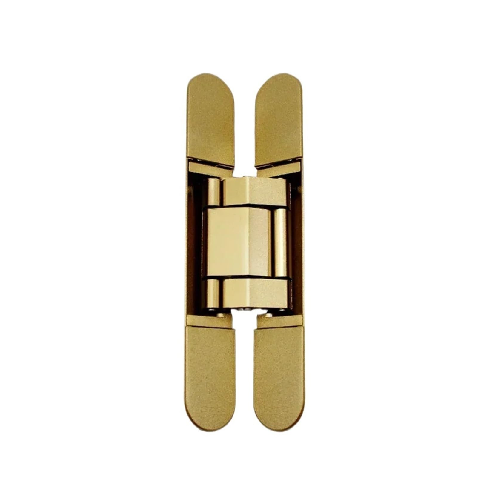 Foelanne Gold Zinc Alloy Interior Wood Door Invisible Hinge