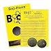Produktbild Boji Steine Paar Alive Stones Lebende Steine (RARITÄT) mit Original-Zertifikat, deutschsprachigem Booklet und Stofftäschchen (ca. 20-22mm)