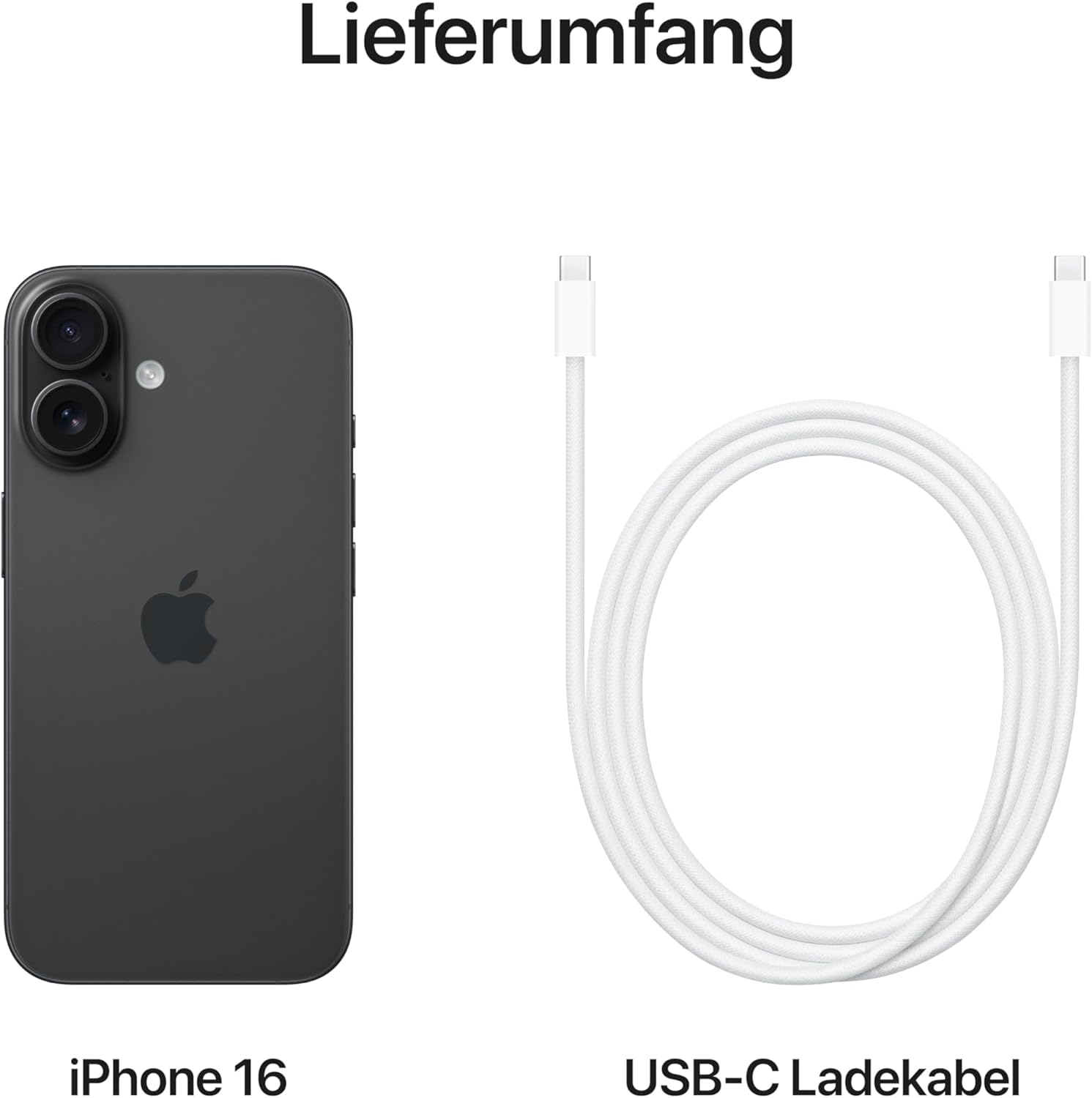 Apple iPhone 16 128GB Noir Reconditionné