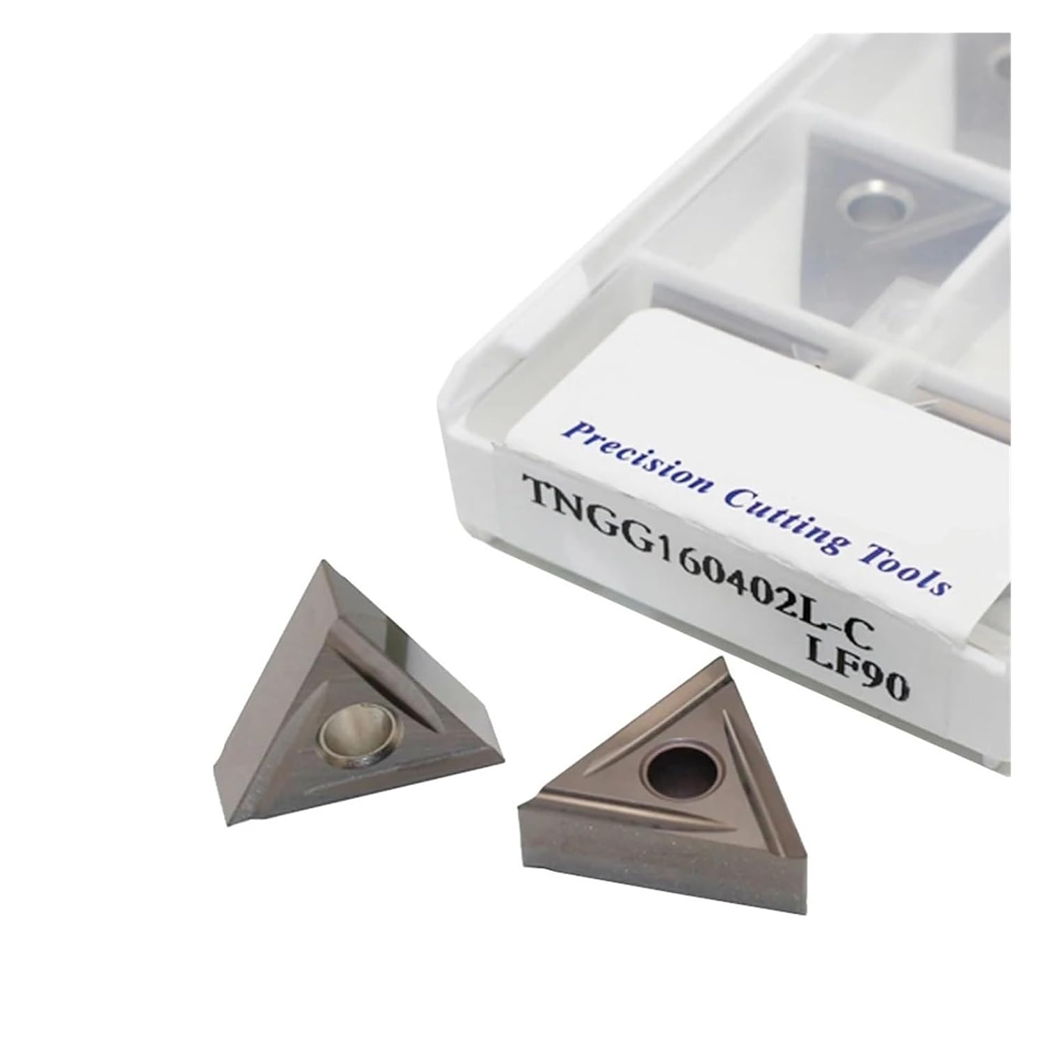 Turning Tool,Hard Alloy External Turning Tool 10PCS TNGG160402L-C LF90 Hard Alloy Metal Turning Tool External Turning Tool Blade