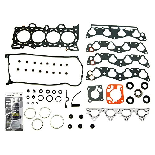 Image of Partsflow Engine Cylinder Head Gasket Set For HONDA CIVIC DEL SOL S,SOL Si 1996-1997 For HONDA CIVIC GX 1998-2000 For HONDA CIVIC CX,DX,LX,EX,HX 1996-2000 1.6L inchD16Y7 inch inchD16Y8 inch inchD16B5 inch inchD16Y5 inch