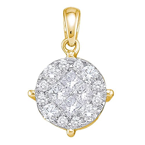 Sonia Jewels White Gold Channel Pendant