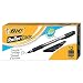 BIC Roller Glide Deco Roller Pen, Black, 12-Count