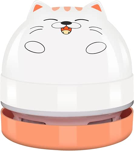 YUNYILAN Mini Desktop Vacuum Cleaner, Portable USB Vacuum Cleaner for