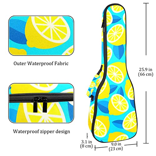 Housse pour ukulélé jaune citron avec rembourrage en éponge de 10 mm d’épaisseur 53,3 cm avec sangles réglables pour… - Les Beatles, Paul McCartney, John Lennon, RIngo Starr, George Harrison Housse pour ukulélé jaune citron avec rembourrage en éponge de 10 mm d'épaisseur 53,3 cm avec sangles réglables pour… – Image 5