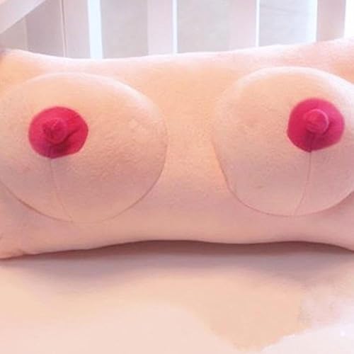 Miniatura 4 de Almohada de senos 3D, divertida almohada de senos novedosa, almohada de novia para hombres, almohada de peluche para boobie, cojín de noche