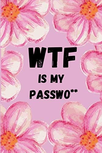 Wtf is my passwo**: password book with security questions