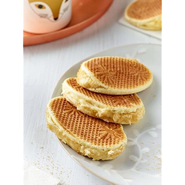 Lagrange 010222 set med tallrikar för våfflor för premium våffeltillverkare