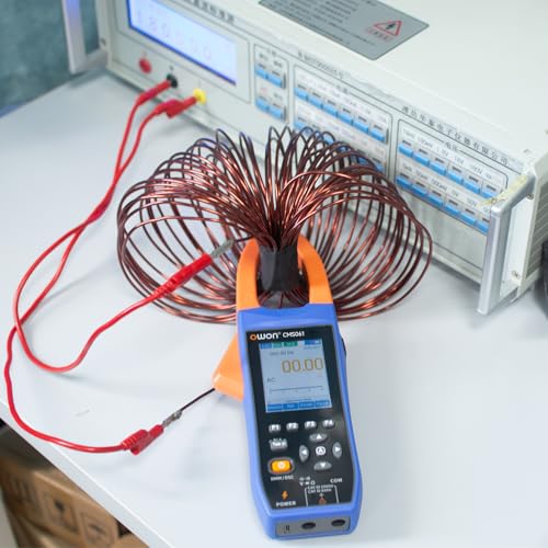 Image of OWON CMS061 3-in-1 Bluetooth Clamp Meter - 600A AC /DC True RMS, Oscilloscope & Data Logger, 20,000 Counts, Inrush Current, NCV, IPS LCD, Rechargeable Battery