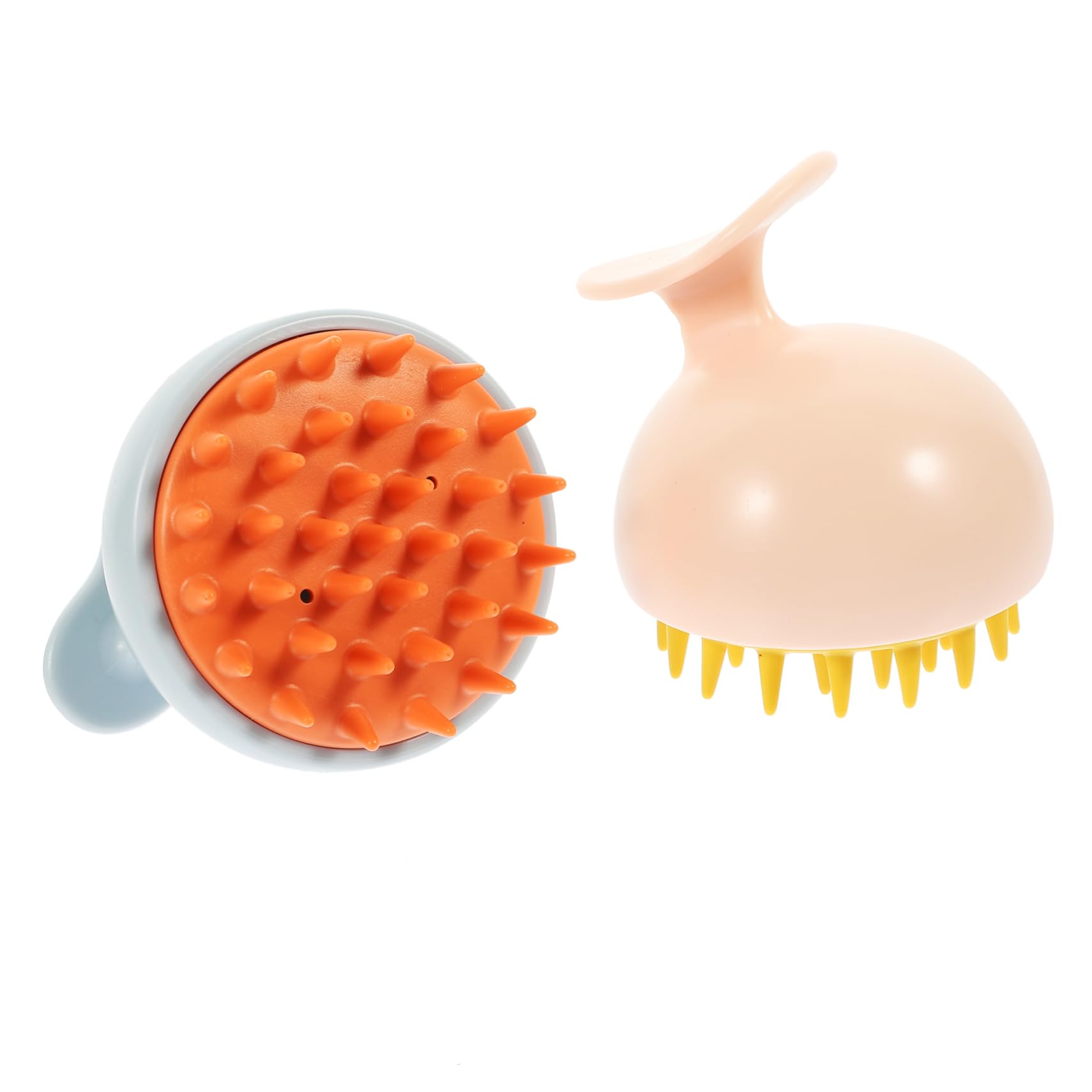 3 Sets Praktisches Shampoo-bürstenset Für Die Kopfhaut Tragbare Kopfhautbürste Für Unterwegs 2 Stück * 3
