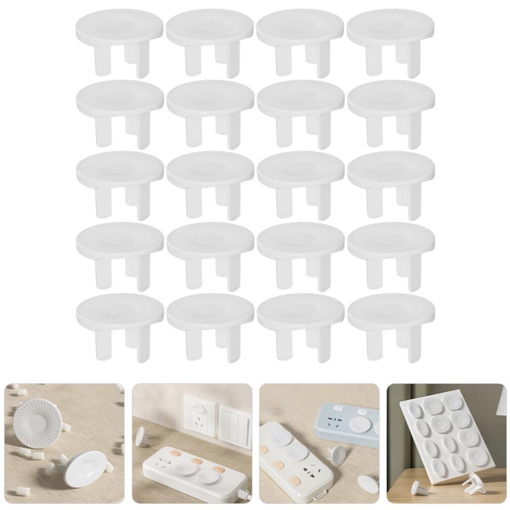20pcs Electric Socket Protective Cover Electrical Outlet Covers Baby Proof Outlet Covers Baby Proofing Baby Proofing Kit Outlet Caps Child Safety Outlet Covers Socket Covers