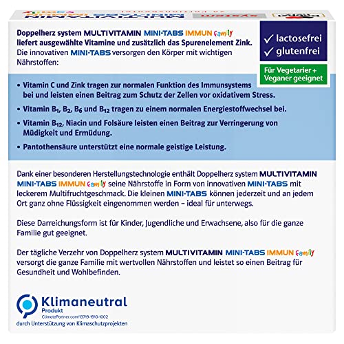 Vitamine für Kinder Doppelherz System Multivitamin Mini-Tabs