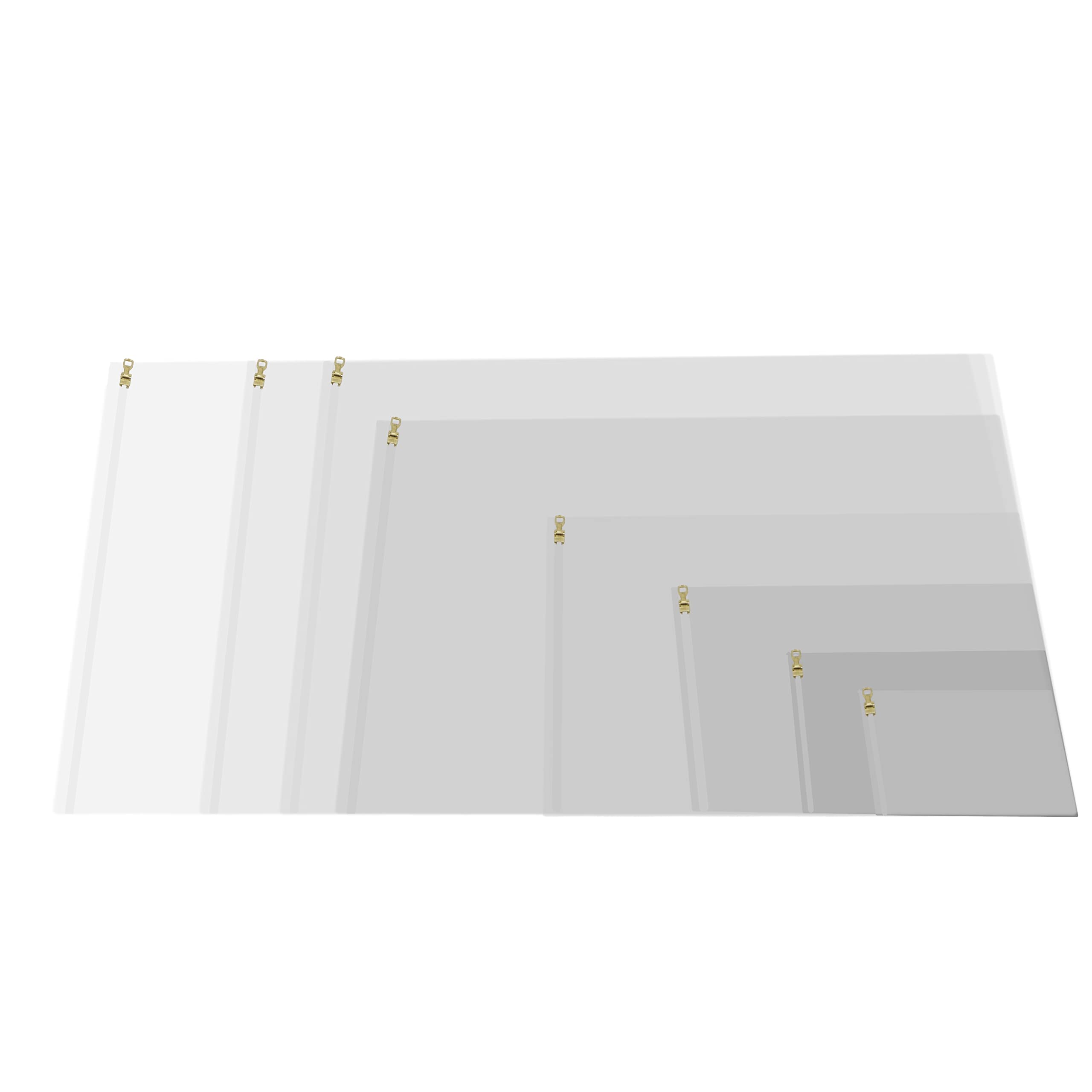 éS Miko ® Planschutztasche, Plantasche, Planschutzhülle, 900 x 1250mm, Planhülle, 5 Stück, Original mit 100 My Materialstärke, optimaler Schutz vor Feuchtigkeit und Schmutz, für Pläne und Dokumente