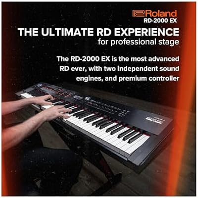 Roland RD-2000 EX 88-key Digital Piano Essentials Bundle