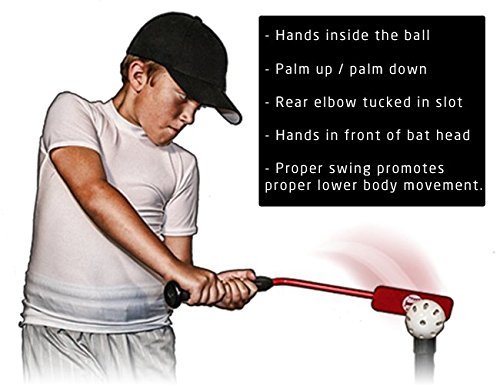 Insider Bat Baseball Softball Batting Swing Trainer Hitting Training Aid Tool Device 06 (Ages 12 & Under) #TOP3