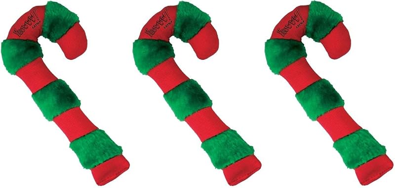 Organic Catnip Candy Cane Cat Toys, 3 Pack