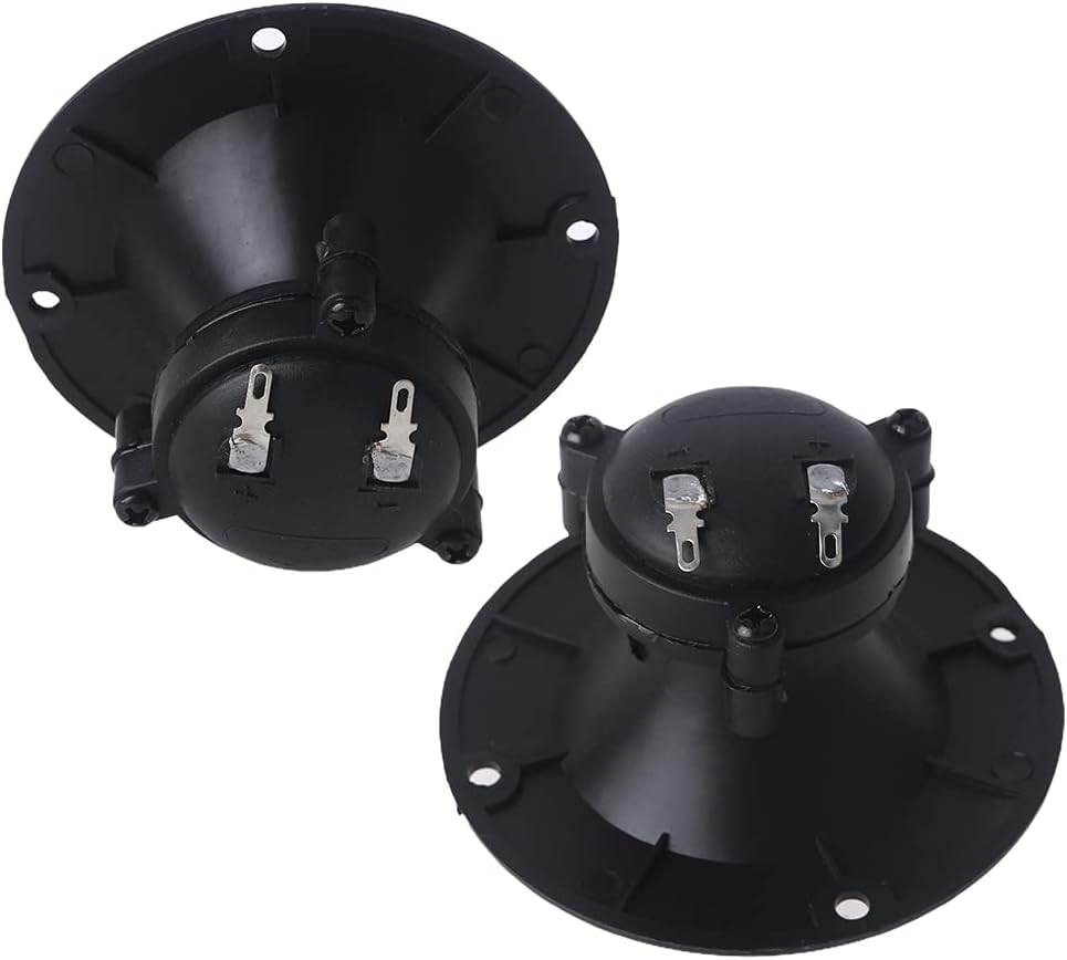 Speakers Tweeter,1 Pair 96Mm Speakers Tweeter Piezo Treble Piezoelectric Portable 3 Inches Diameter 9Mm Horn