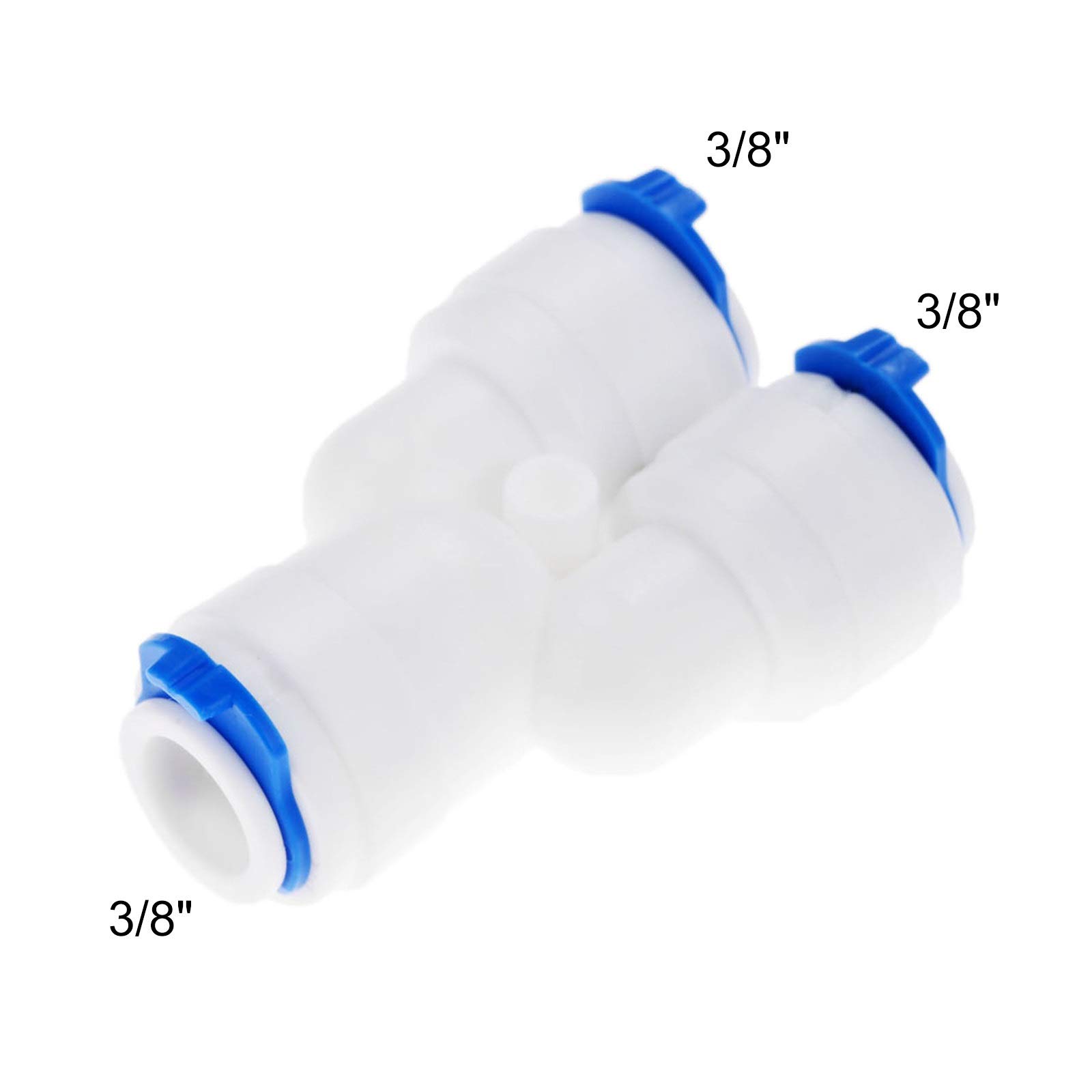Accesorio de Manguera, jardín Conexión rápida 2 Piezas Válvula retención Codo Agua Acoplamiento rápido Manguera 1/4" OD 1/8" Macho ósmosis inversa Tubería plástico